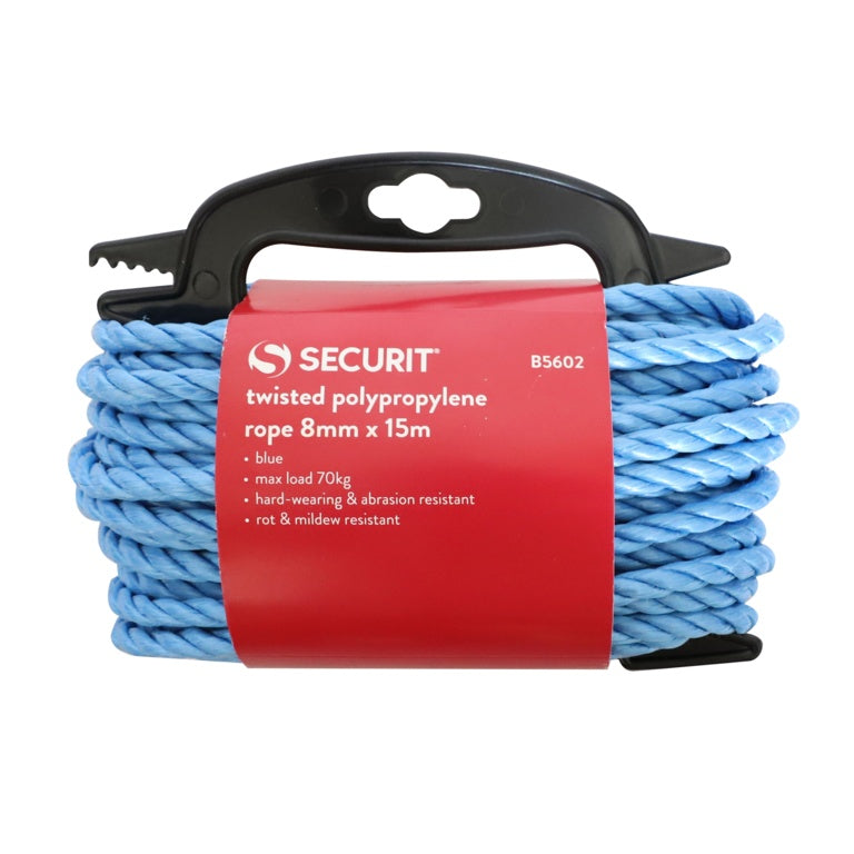 Securit Twisted Polypropylene Rope Blue