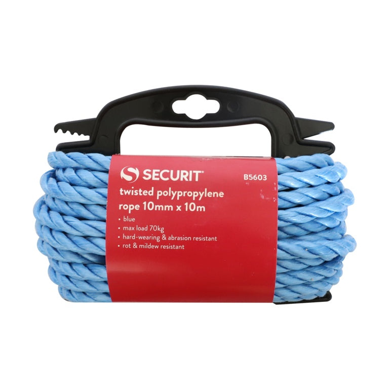 Securit Twisted Polypropylene Rope Blue