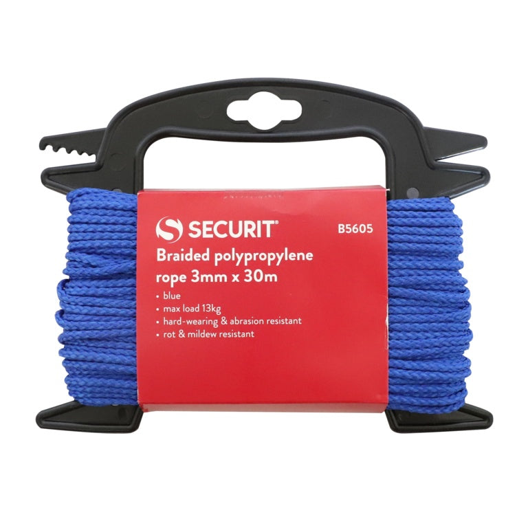 Securit Twisted Polypropylene Rope Blue