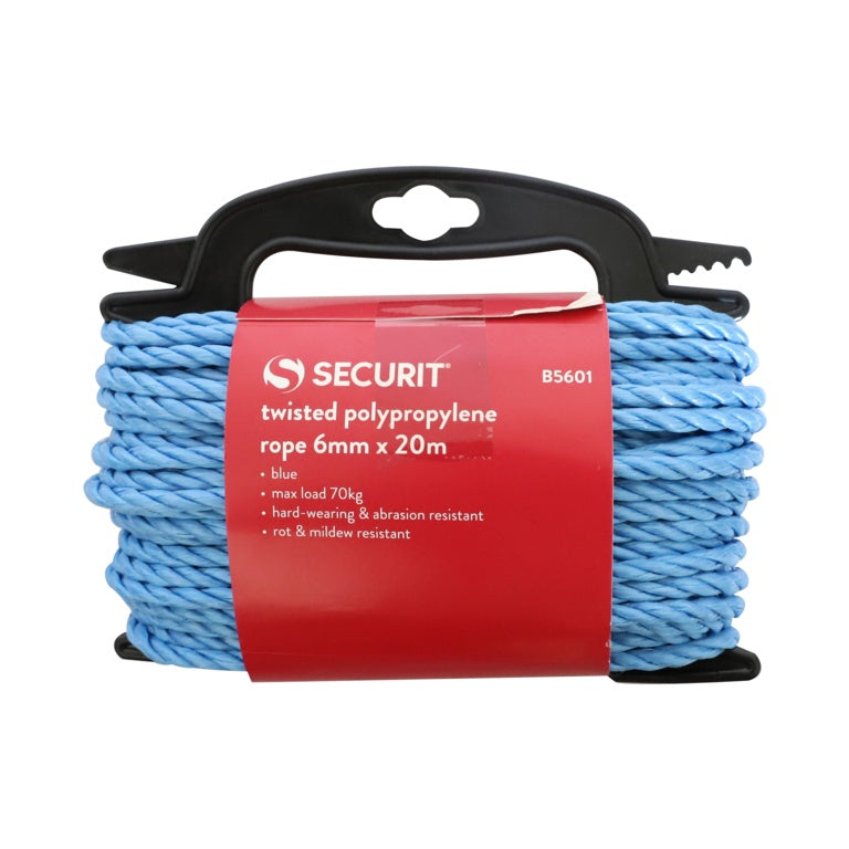 Securit Twisted Polypropylene Rope Blue