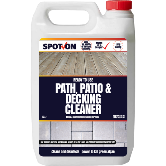 Spot On Path, Patio & Decking Cleaner RTU