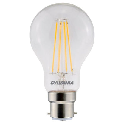 Lampe rétro GLS Sylvania transparente B22 806 lumens