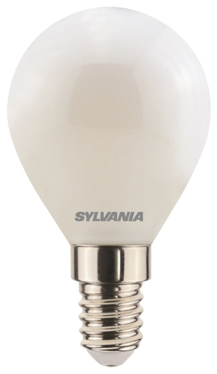 Sylvania Lámpara LED Retro Bola Satinado 470 Lúmenes E14 SES