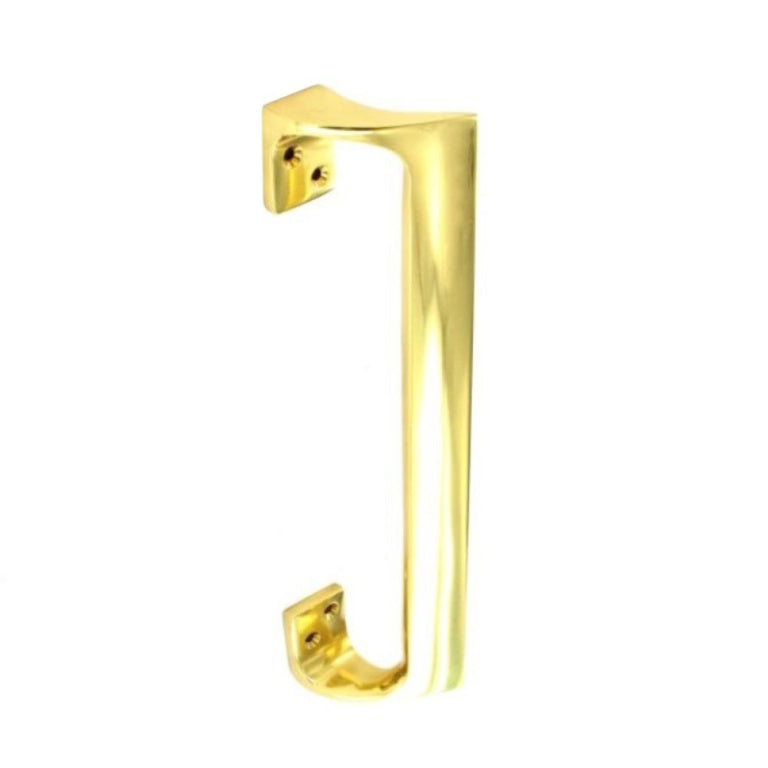 Securit Brass Pull Handle Oval Grip