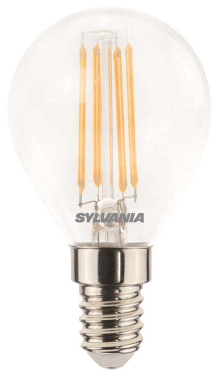 Sylvania Lámpara LED Retro Bola Transparente 470 Lúmenes E14 SES