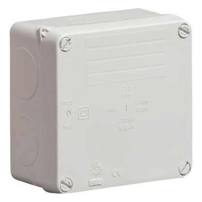 Wiska 815lh WIB 1 Junction Box IP65 Grey