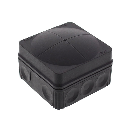 Wiska Combi 108/5 Black Junction Box IP66