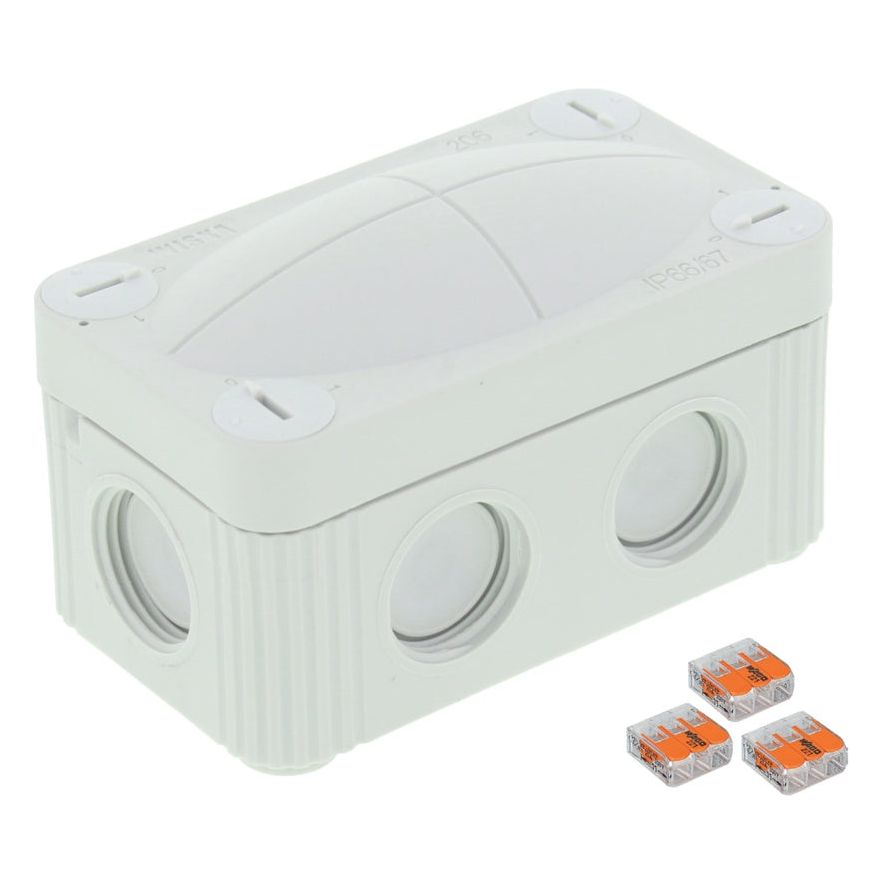 Wiska Combi 206/3XWAGO Junction Box