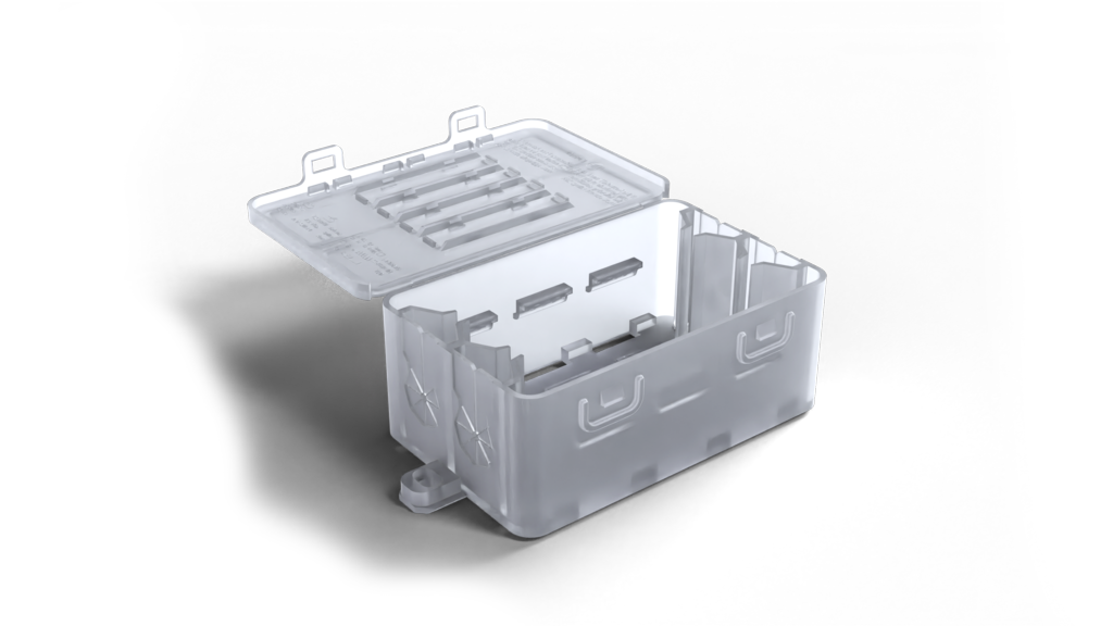 Wiska Konnektl T204 Clear Junction Box