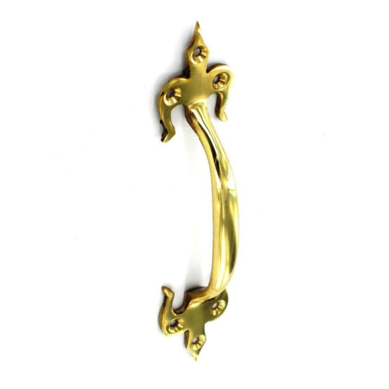 Securit Brass Fleur-De-Lys Handle