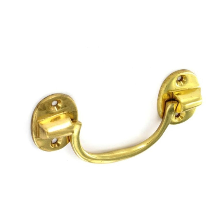 Securit Drop Handle Brass