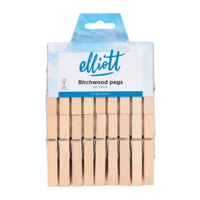 Elliott Wooden Pegs