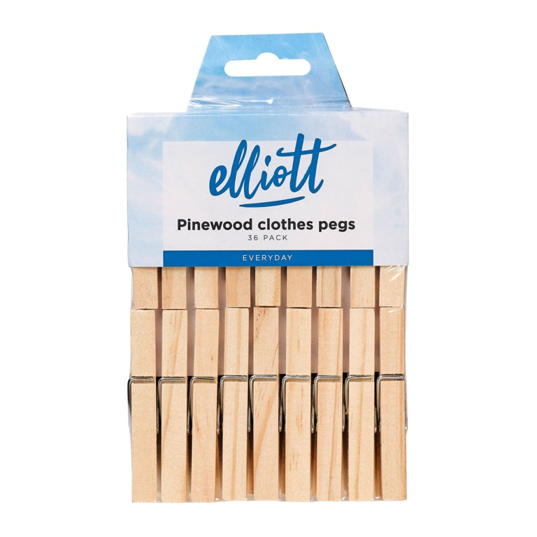 Elliott Pinewood Clothes Pegs