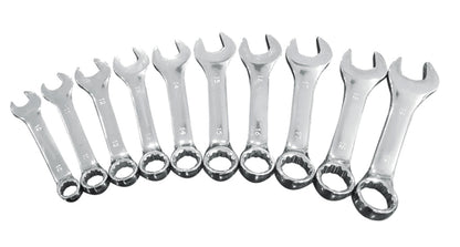 SupaTool Stubby Combination Spanner Set 10 Piece