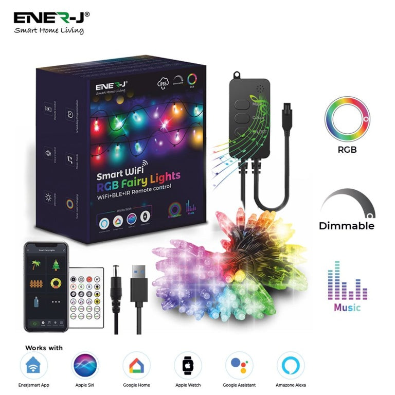 ENER-J Smart Wifi Fairy Lights