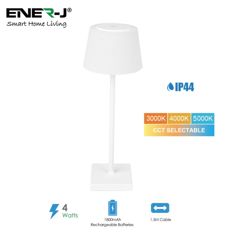 Lámpara de mesa LED inalámbrica ENER-J
