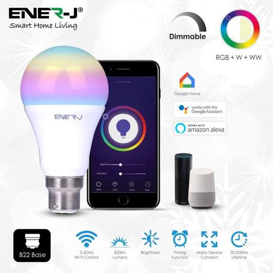 Ampoule LED Wifi intelligente ENER-J