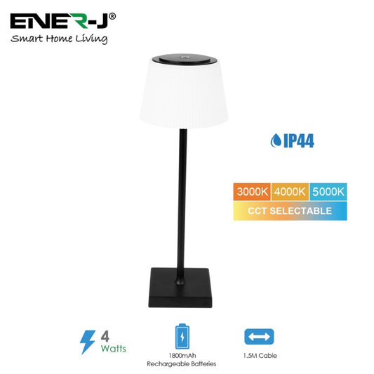 Lámpara de mesa LED inalámbrica ENER-J