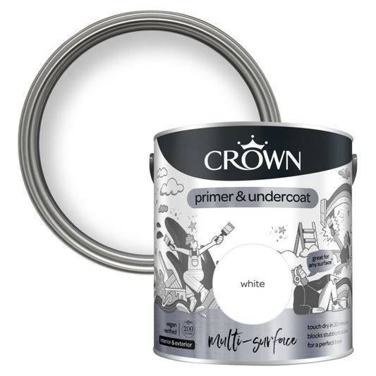 Imprimación y capa base para superficies múltiples Crown