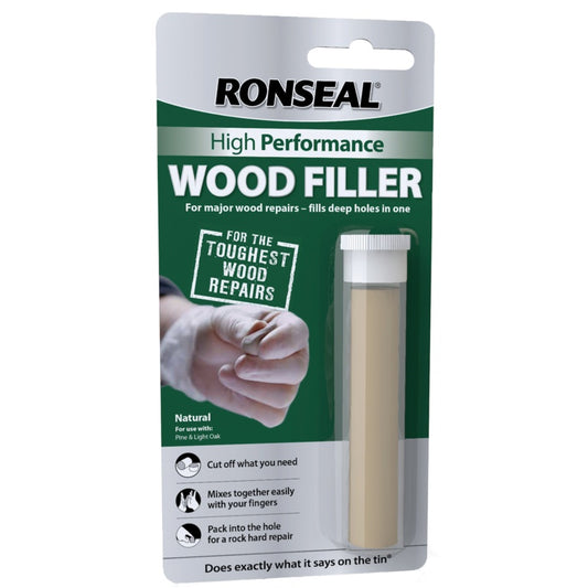 Ronseal High Performance Wood Filler Putty 26gm