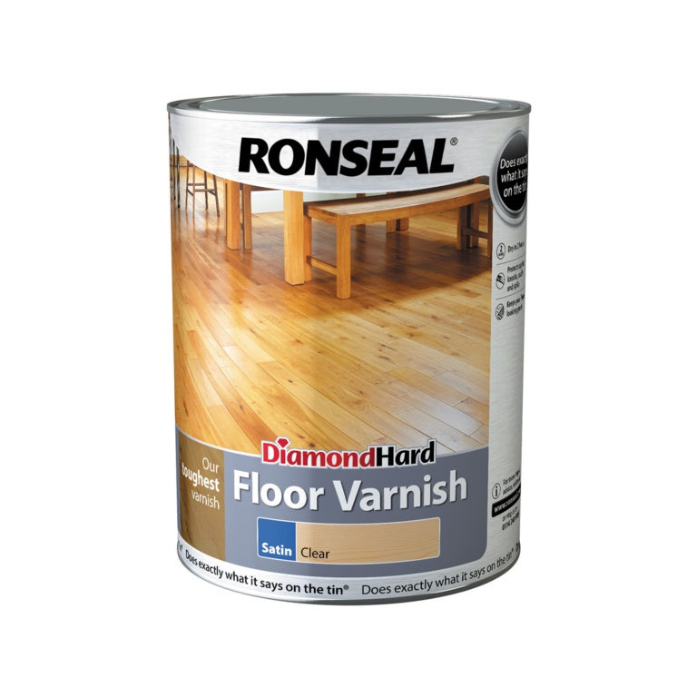 Ronseal Diamond Hard Floor Varnish 5L