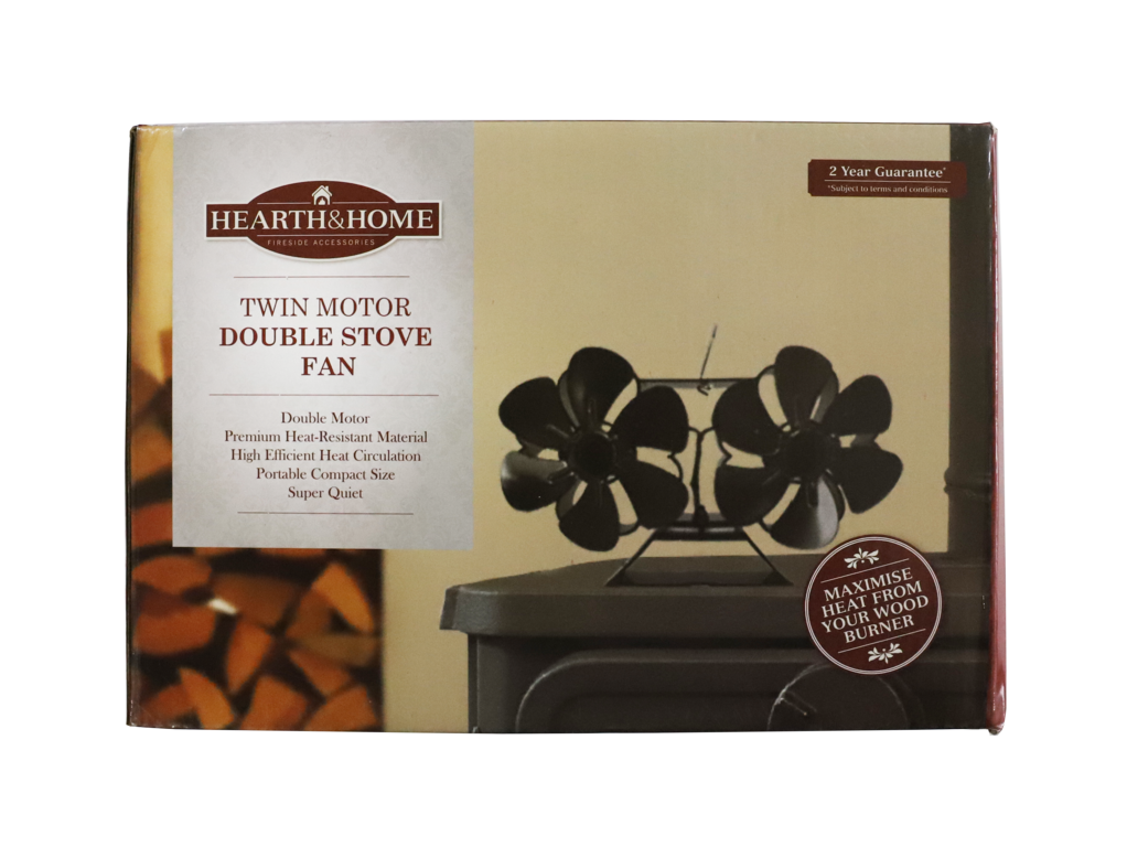 Hearth & Home Twin Motor Double Stove Fan