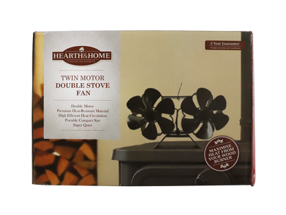 Hearth & Home Twin Motor Double Stove Fan