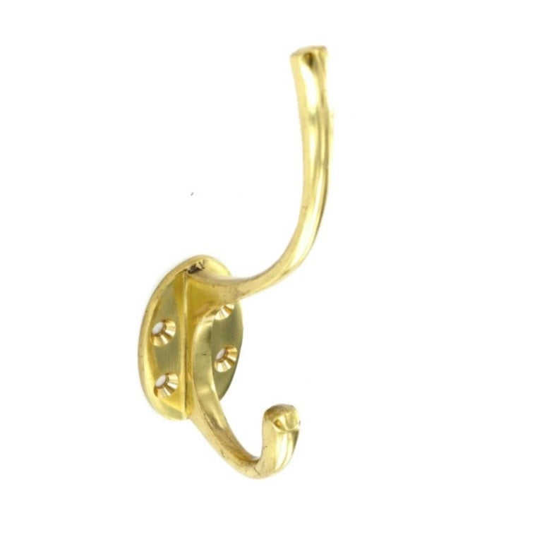 Securit Brass Hat & Coat Hook