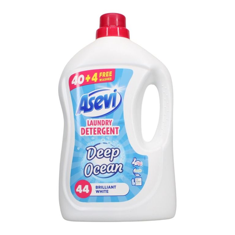 Asevi Laundry Detergent 40 Plus 4 Free Wash