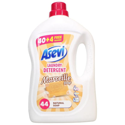 Asevi Laundry Detergent 40 Plus 4 Free Wash