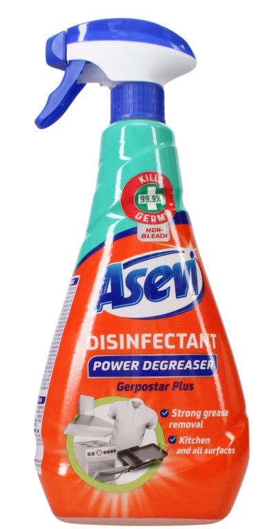 Asevi Spray Quitagrasas Desinfectante