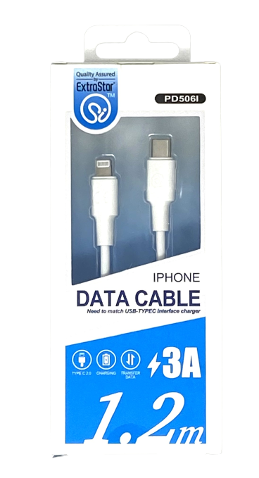 Extrastar Iphone Lightning Type C Cable