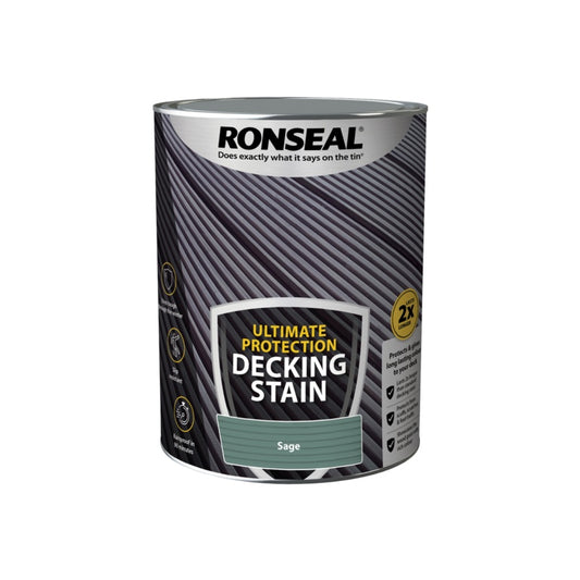 Teinture pour terrasse Ronseal Ultimate Protect 5L