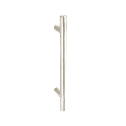 Securit Plain Bar Handle Satin Nickel