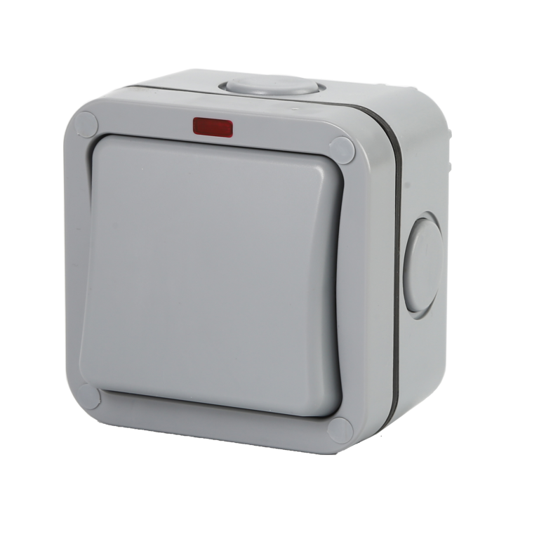 Securlec Single Outdoor Weatherproof Switch 2 Way IP66