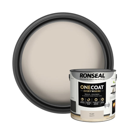 Pintura Ronseal One Coat Everywhere Mate 2,5 L