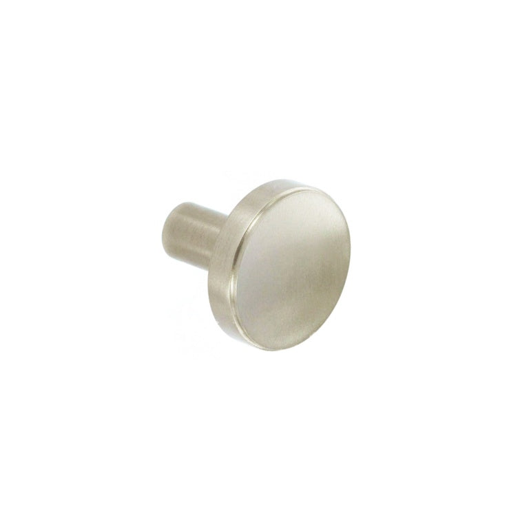 SMITHS Solid Brass Disc Knob 32mm