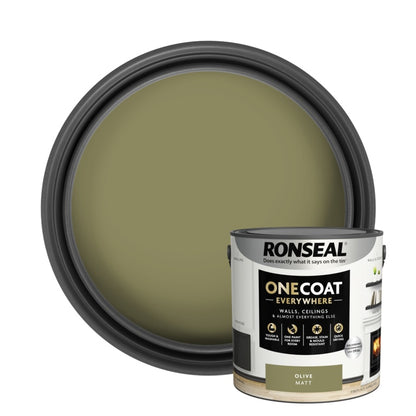 Pintura Ronseal One Coat Everywhere Mate 2,5 L