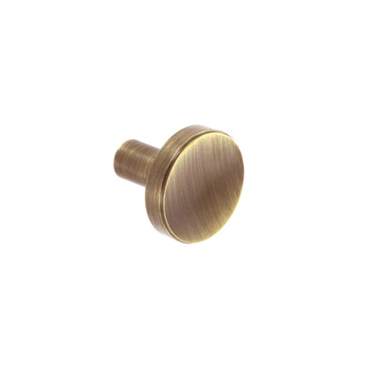 SMITHS Solid Brass Disc Knob 32mm