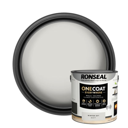 Ronseal Peinture mate One Coat Everywhere 2,5 L