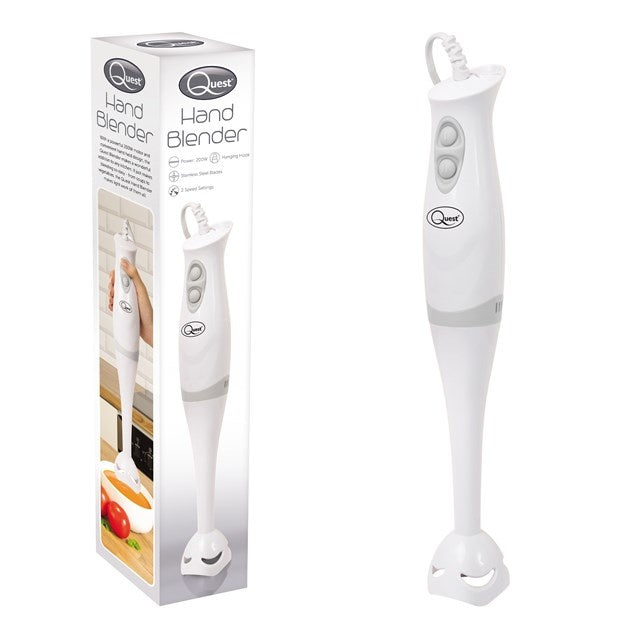 Quest White Stick Blender