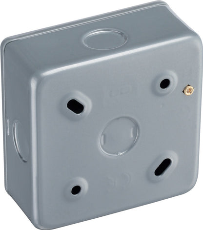 Masterplug Metal Clad Double Socket 16a x 2 Way 20a