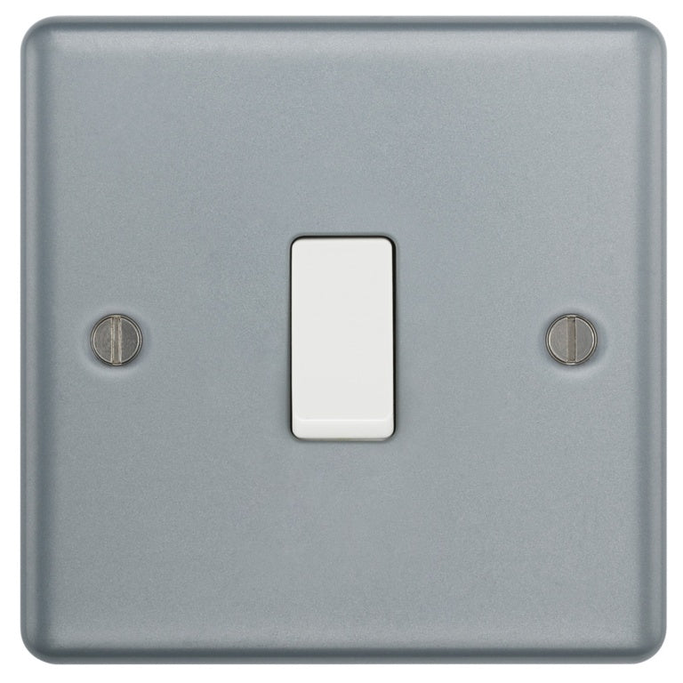 Masterplug Metal Clad Single Socket 16a x 2 Way