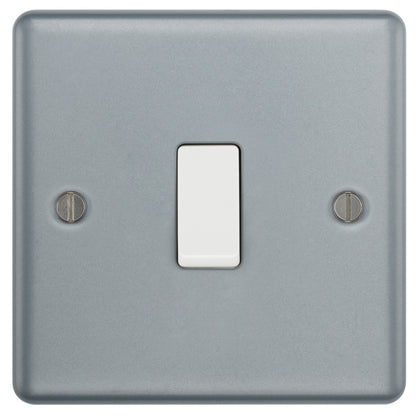 Masterplug Metal Clad Single Socket 16a x 2 Way