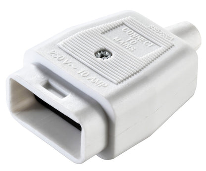 Masterplug 10 Amp 3 Pin Heavy Duty N/Rev Connector