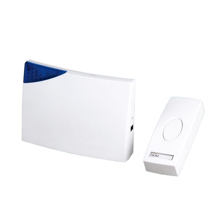 Securlec Battery Operated Wirefree Door Bell & 1 Chime 100m