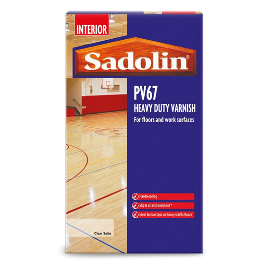 Sadolin PV67 Heavy Duty Varnish Satin