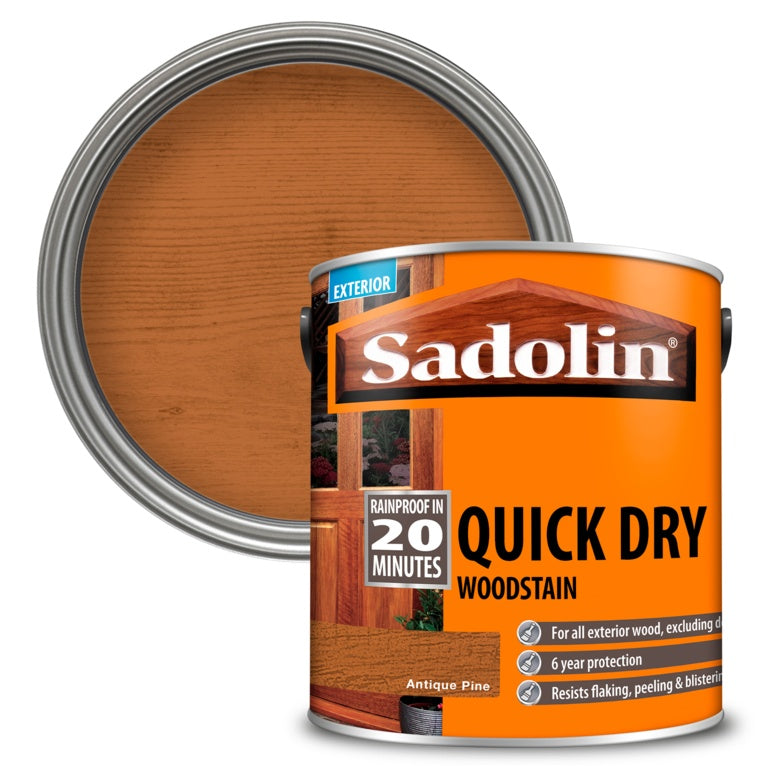 Sadolin Quick Dry Woodstain 2.5L