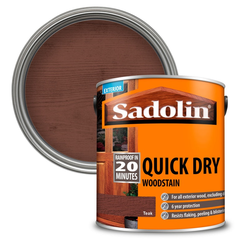 Lasure pour bois à séchage rapide Sadolin 2,5 L
