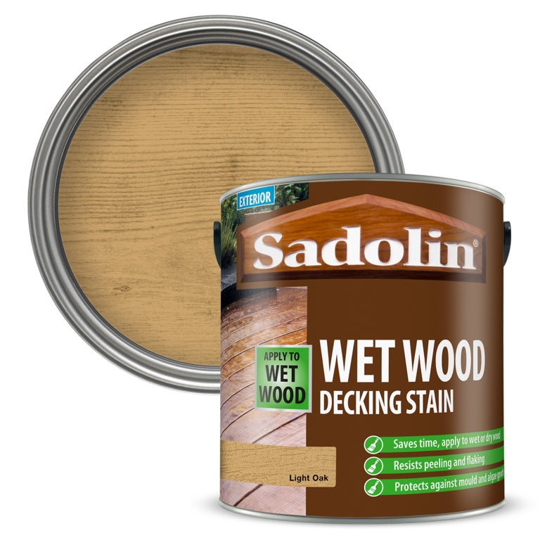 Tinte húmedo para terrazas de madera Sadolin 2,5 L